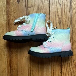 Cat & Jack Kids Wicked Movie Boots - Pastel and Black